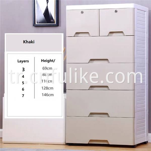 Large Kids Storage Cabinet